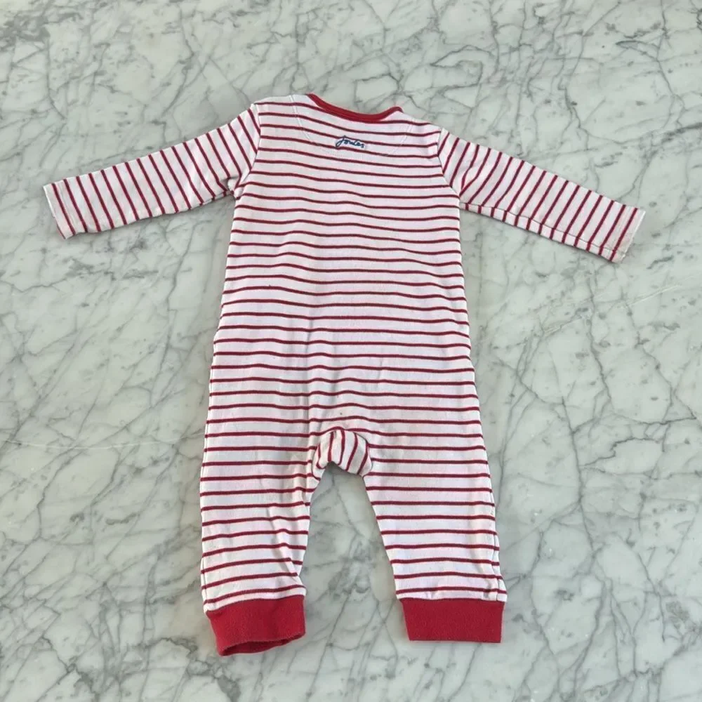 Joules Winfield Romper Rocket Planet Sz 6-9 Mo